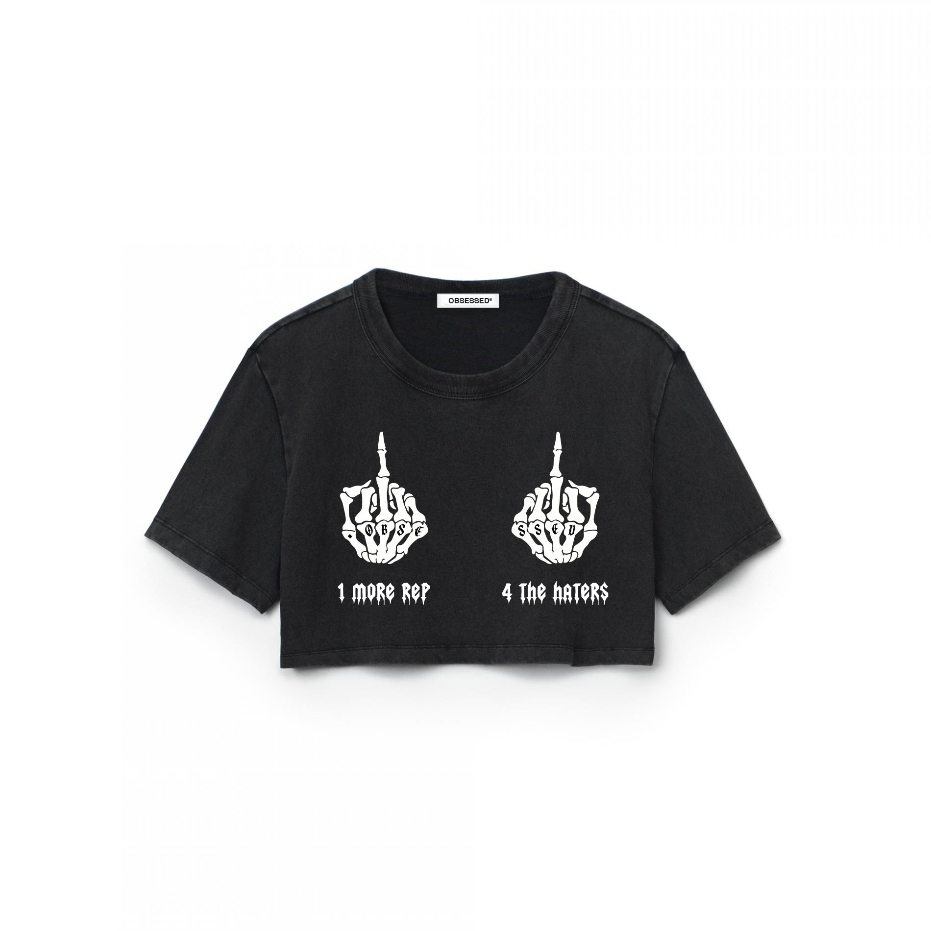 Haters Cropped T-Shirt