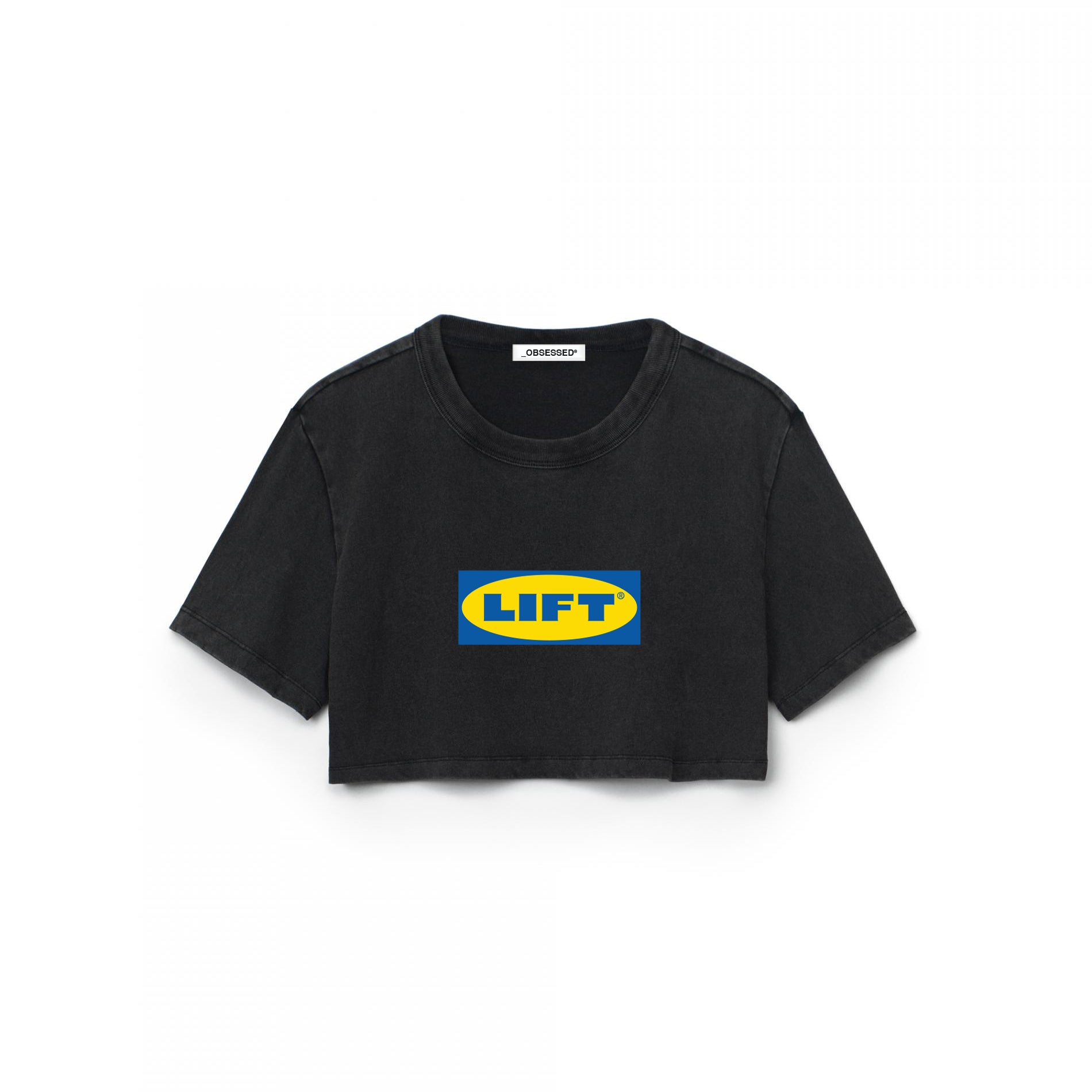 Womens Cropped Lift T-Shirt