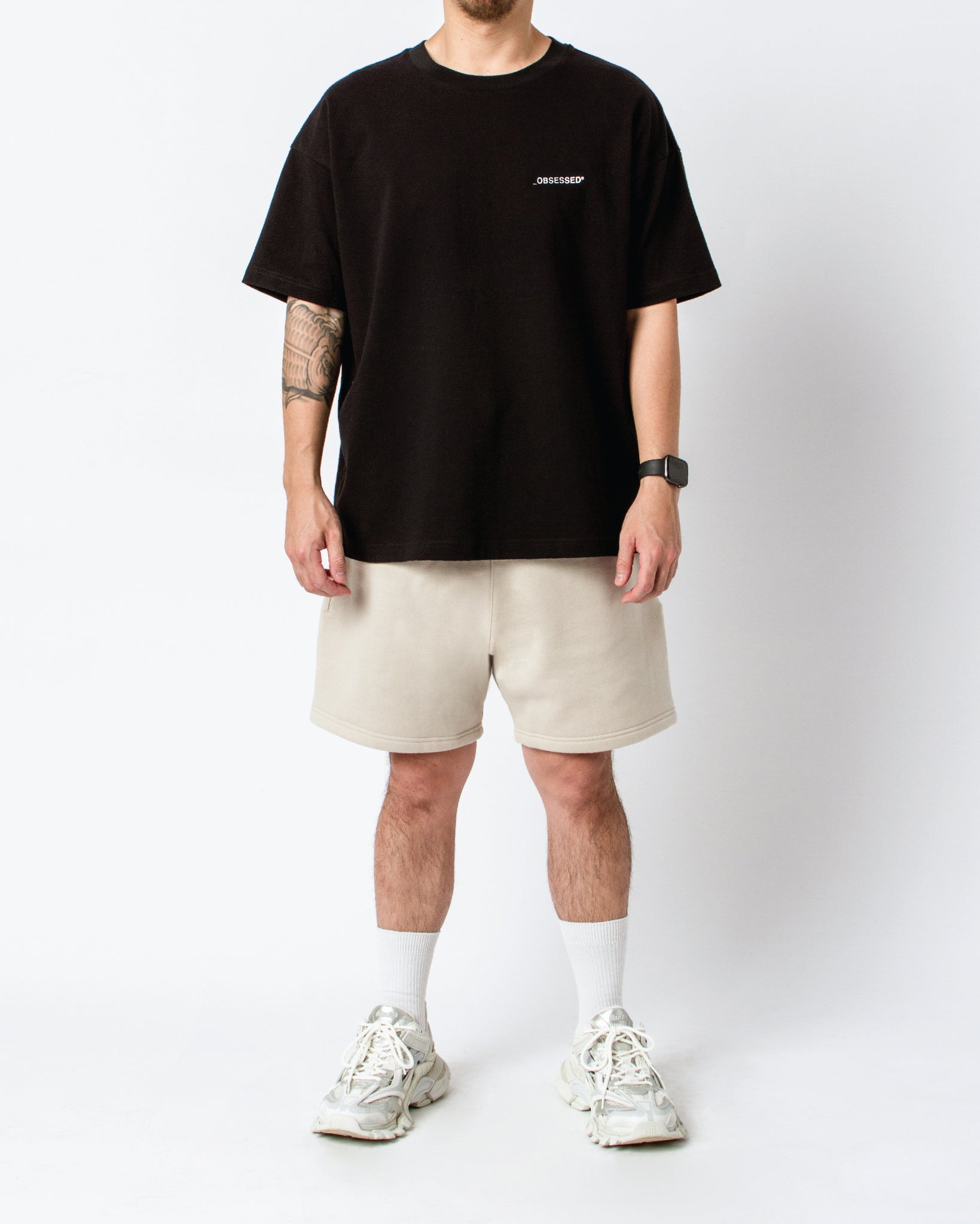 Obsessed Logo Classic T-Shirt (Black)