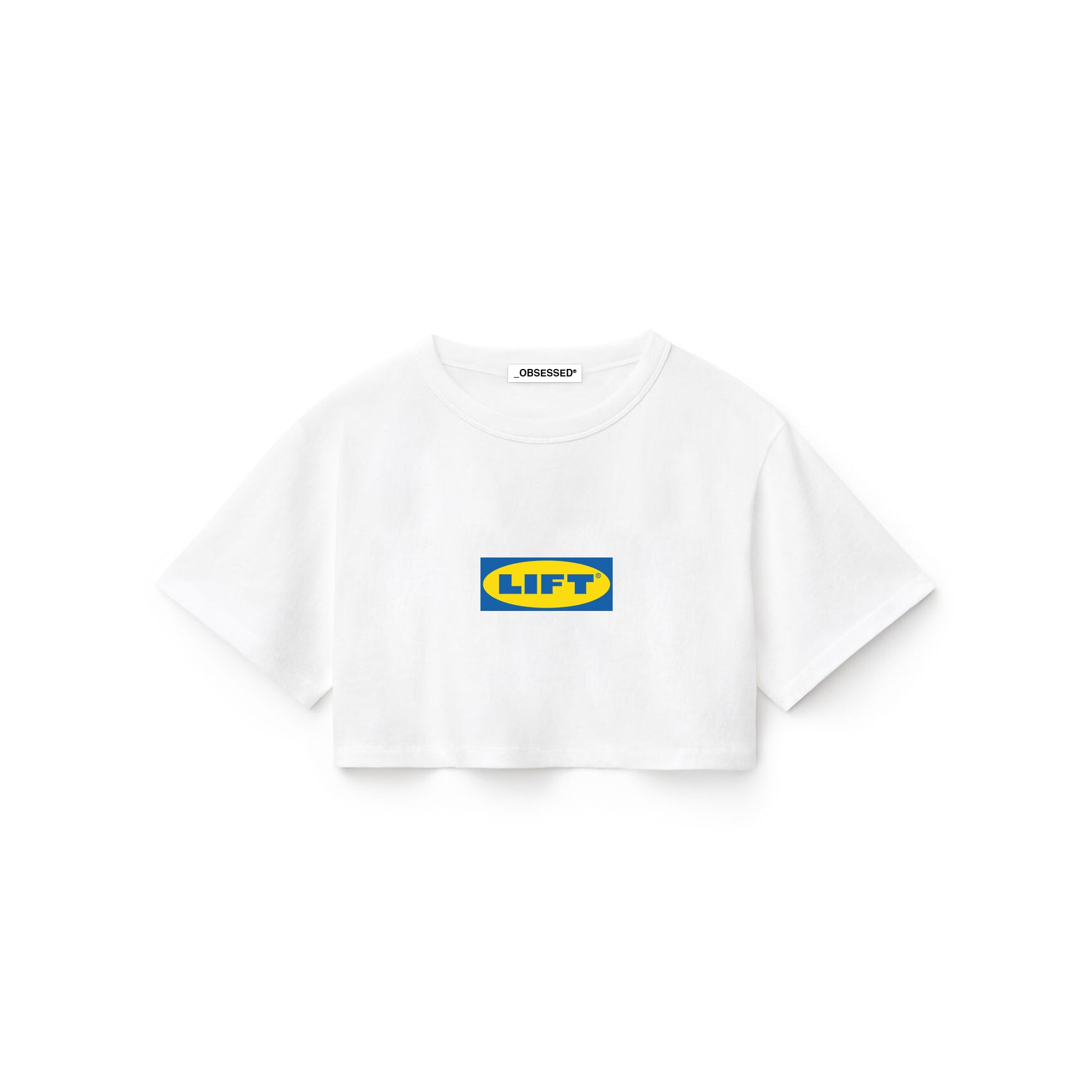 Womens Cropped Lift T-Shirt